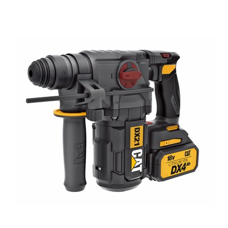 Caterpillar Cat 18V 1 FOR ALL 1 in. Cordless Rotary Hammer Drill with Brushless Motor DX21